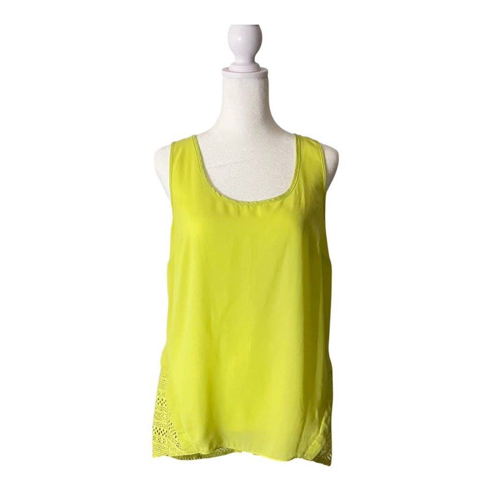 by & by Bright Yellow Sleeveless Top